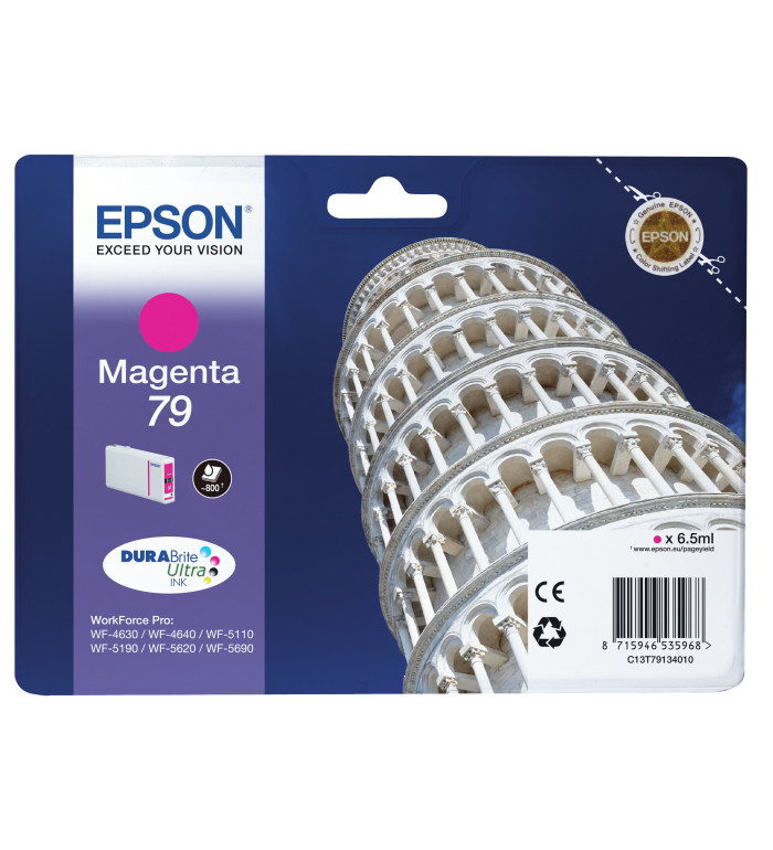 Epson 79 Magenta Cartouche d'encre d'origine Epson 79 Magenta Cartouche d'encre d'origine