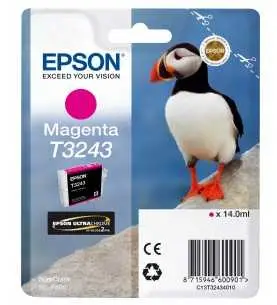 EPSON T3243 Magenta Macareux Cartouche d'encre d'origine