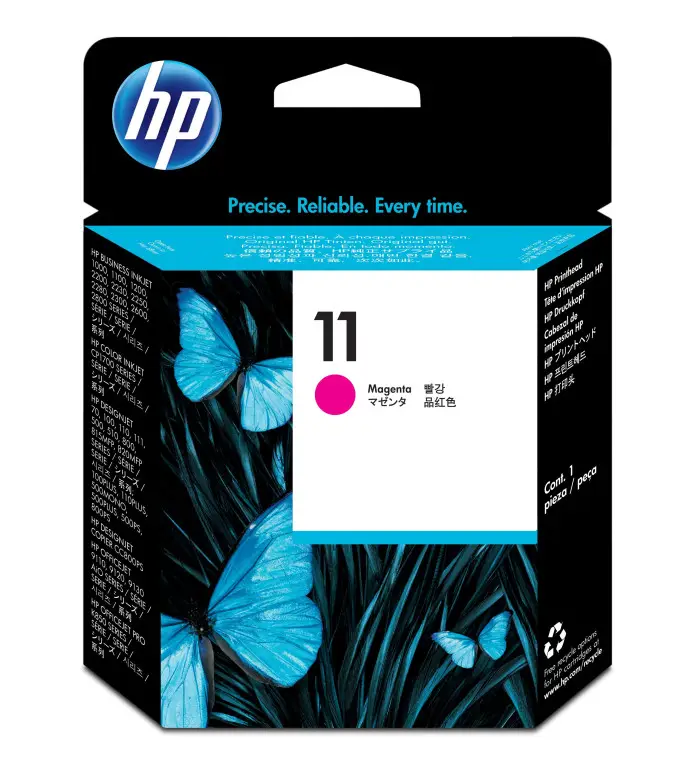 HP 11 Magenta Tête d'impression d'origine