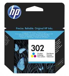 HP 302 Couleur Cartouche d'encre d'origine