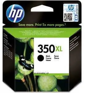 HP 350XL Noir Cartouche d'encre d'origine