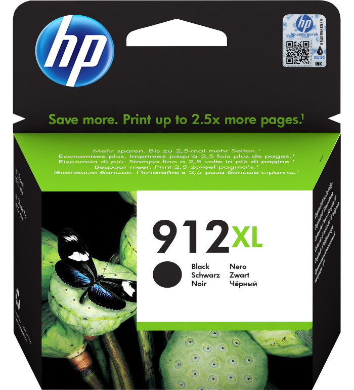 HP 912XL Noir Cartouche d'encre d'origine