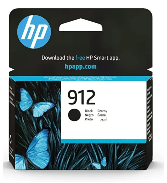 HP 912 Noir Cartouche d'encre d'origine HP 912 Noir Cartouche d'encre d'origine