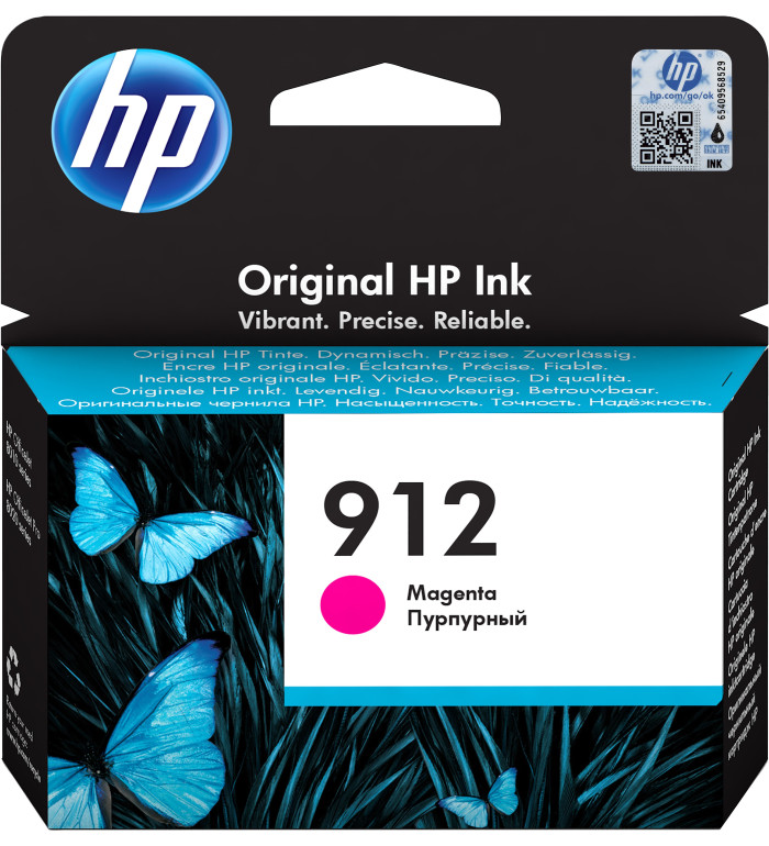 HP 912 Magenta Cartouche d'encre d'origine
