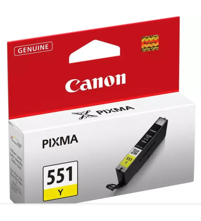 Canon CLI-551Y Jaune Cartouche d'encre d'origine