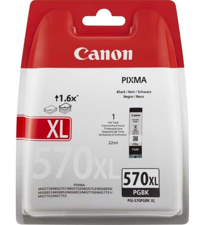 Canon PGI-570XL PGBK Noir...