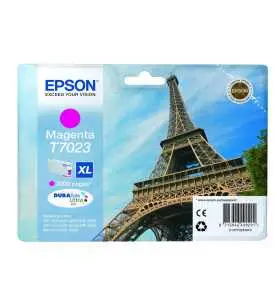 Epson T7023 XL Magenta Tour Eiffel Cartouche d'encre d'origine