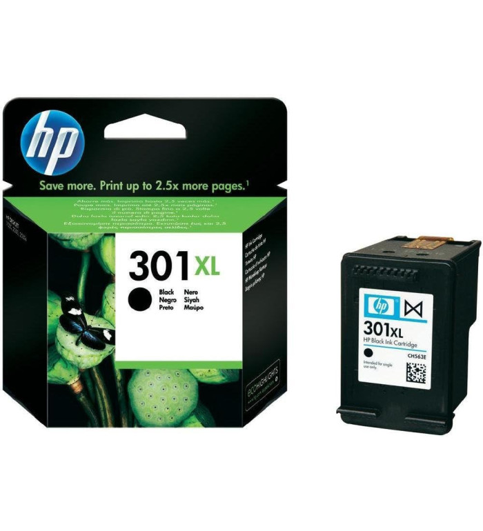 HP 301XL Noir Cartouche d'encre d'origine HP 301XL Noir Cartouche d'encre d'origine