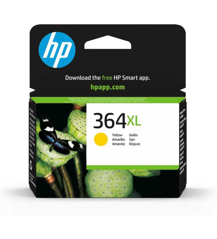 HP 364XL Jaune Cartouche d'encre d'origine