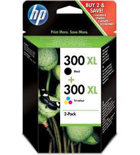 HP 300XL Noir Couleur Pack de 2 Cartouches d'encre d'origine