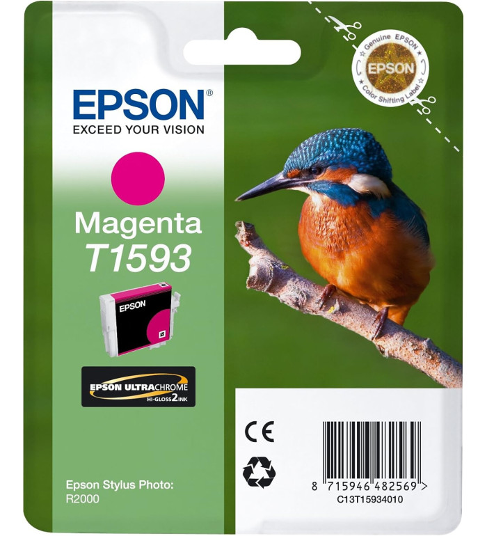 Epson T1593 Magenta Martin pêcheur Cartouche d'encre d'origine