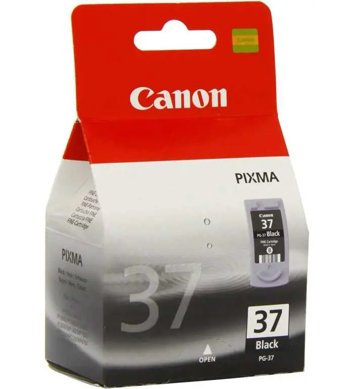 Canon PG-37 Noir Cartouche d'encre d'origine Canon PG-37 Noir Cartouche d'encre d'origine