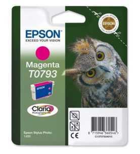 Epson T0793 Chouette Magenta Cartouche d'encre d'origine