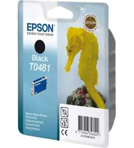 Epson T0481 Noir Hippocampe Cartouche d'encre d'origine