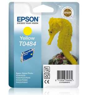 Epson T0484 Jaune Hippocampe Cartouche d'encre d'origine