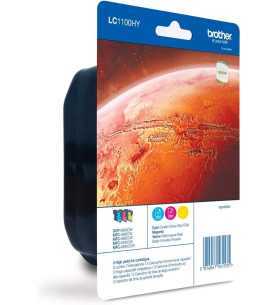 Brother LC1100HY Couleur Pack de 3 Cartouches d'encre d'origine