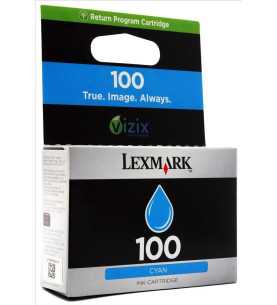 Lexmark 100 Cyan Cartouche d'encre d'origine