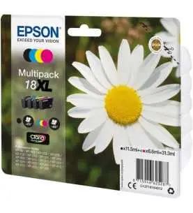 EPSON 18XL Pack Noir couleur Pâquerette Pâquerette