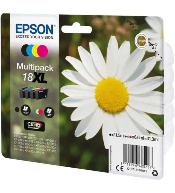 Epson18XL Multipack Noir...