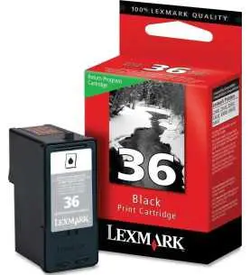 Lexmark 36 Noir Cartouche d'encre d'origine