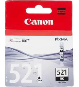 Canon CLI-521BK Noir Cartouche d'encre d'origine