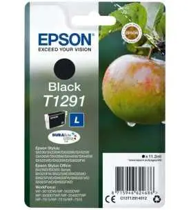 Epson T1291 Noir Pomme Cartouche d'encre d'origine