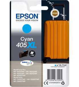 Epson 405XL Cyan Valise Cartouche d'encre d'origine