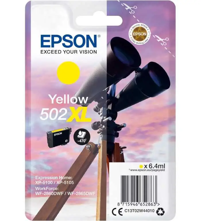 Epson 502XL Jaune Jumelles...