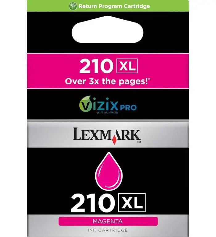 Lexmark 210XL Magenta Cartouche d'encre d'origine