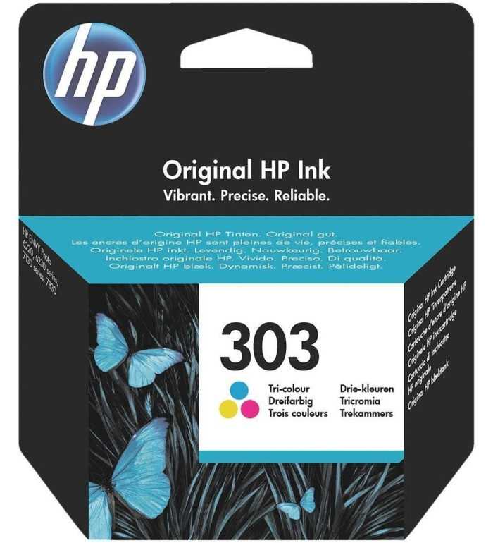 HP 303 Couleur Cartouche d'encre d'origine