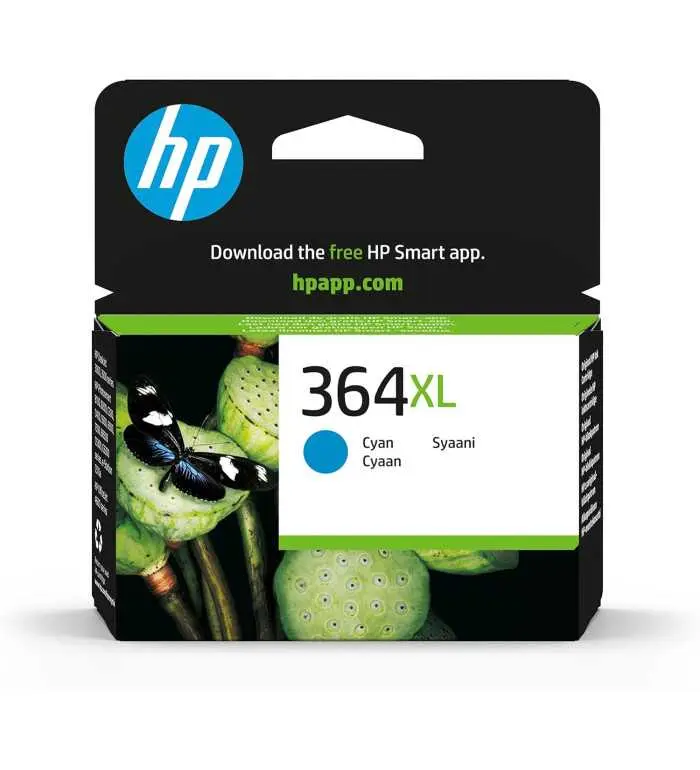 HP 364XL Cyan Cartouche d'encre d'origine