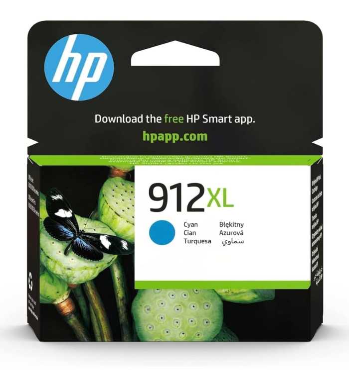 HP 912XL Cyan Cartouche d'encre d'origine