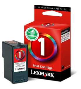Lexmark N°1 Couleur Cartouche d'encre d'origine