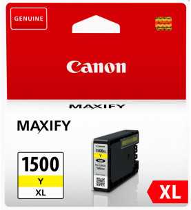 Canon PGI-1500XL-Y Jaune Cartouche d'encre d'origine