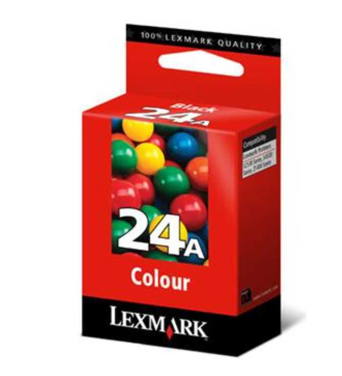 Lexmark 24A Couleur Cartouche d'encre d'origine Lexmark 24A Couleur Cartouche d'encre d'origine