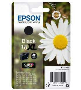 Epson 18XL Noir Pâquerette d'origine – Cartouche Epson C13T18114012