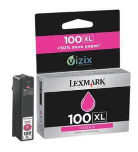 Lexmark 100XL Magenta Cartouche d'encre d'origine