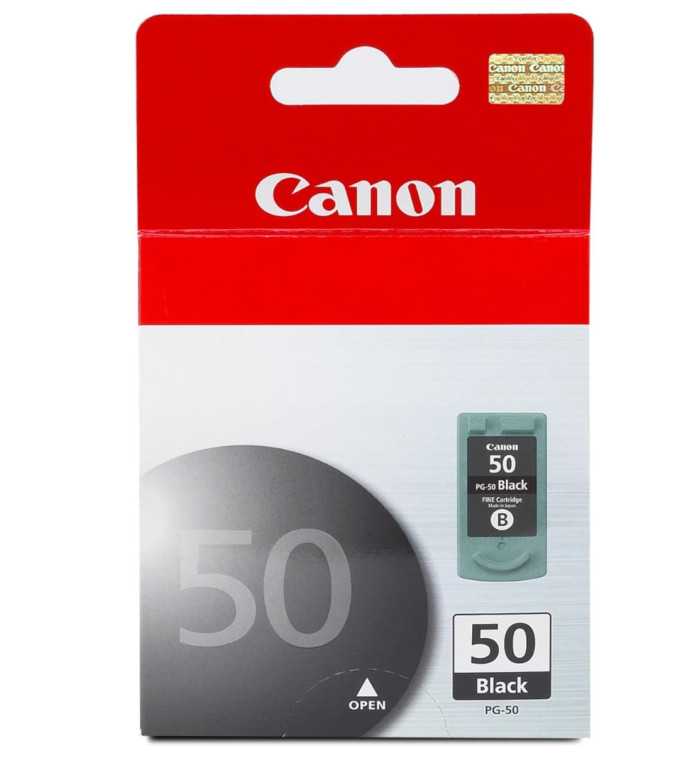 Canon PG-50 Noir Cartouche d'encre d'origine