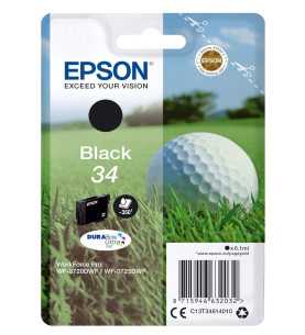 Epson 34 Noir Balle de golf Cartouche d'encre d'origine