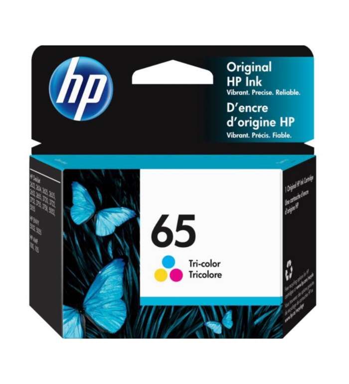 HP 65 Couleur Cartouche d'encre d'origine HP 65 Couleur Cartouche d'encre d'origine