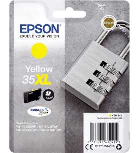 Epson 35XL Jaune Cadenas Cartouche d'encre d'origine