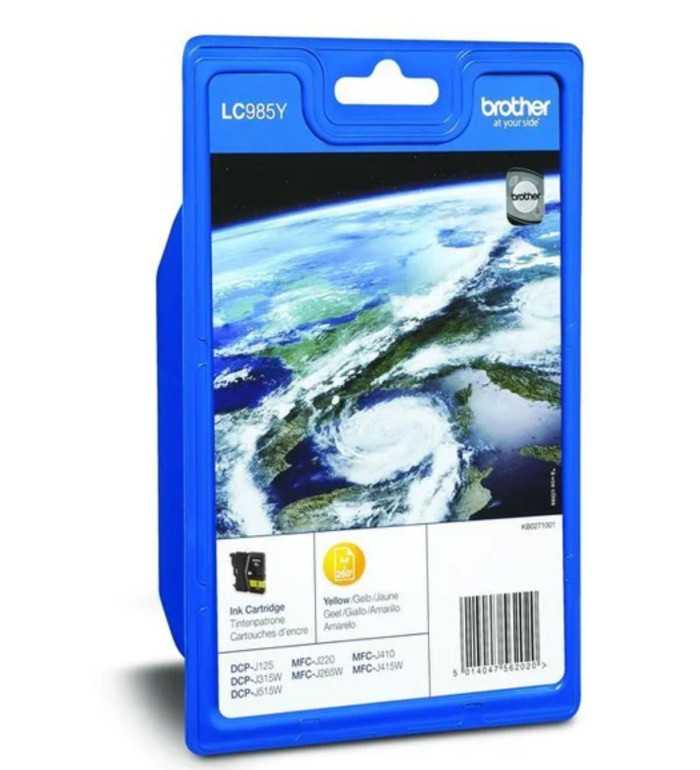 Brother LC985Y Jaune Cartouche d'encre d'origine