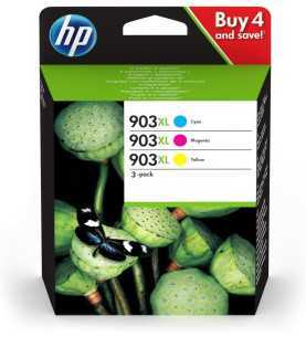 HP 903XL Couleur Pack de 3 Cartouches d'encre d'origine