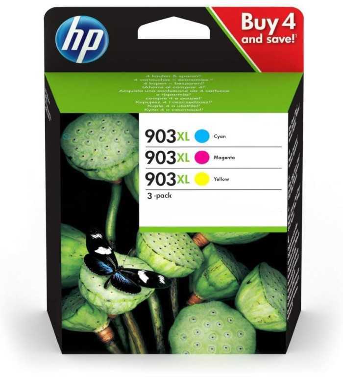 HP 903XL Couleur Pack de 3 Cartouches d'encre d'origine