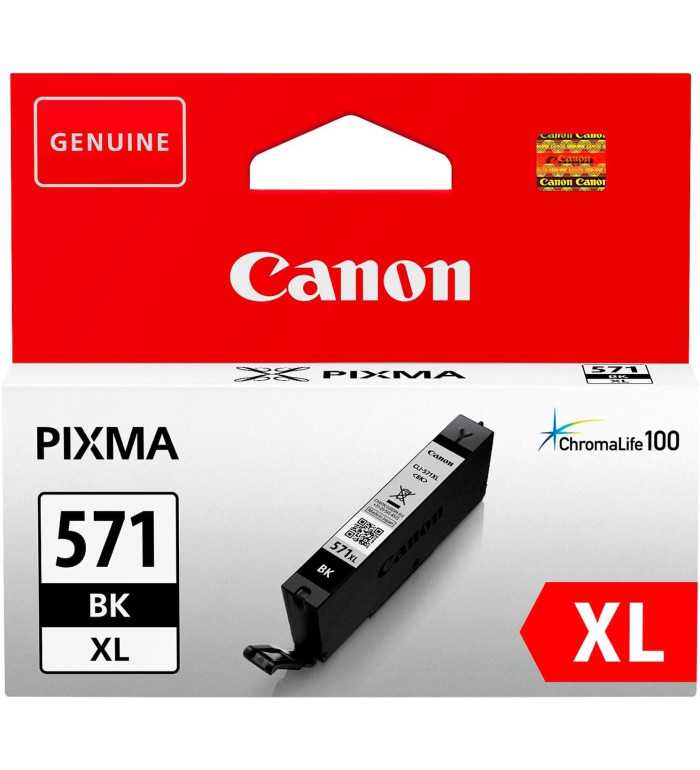 Canon CLI-571BK XL Noir Cartouche d'encre d'origine
