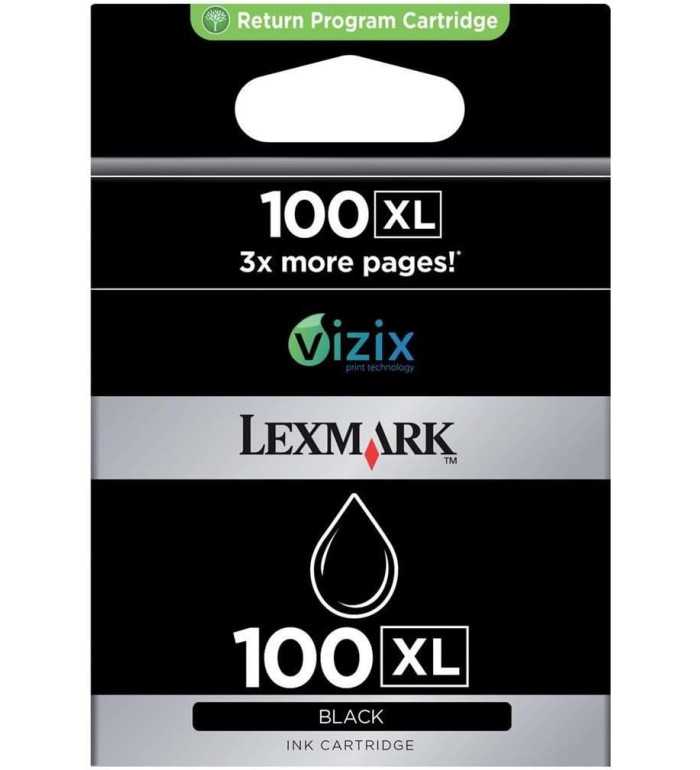Lexmark 100XL Noir Cartouche d'encre d'origine