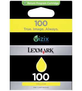 Lexmark 100 Jaune Cartouche d'encre d'origine