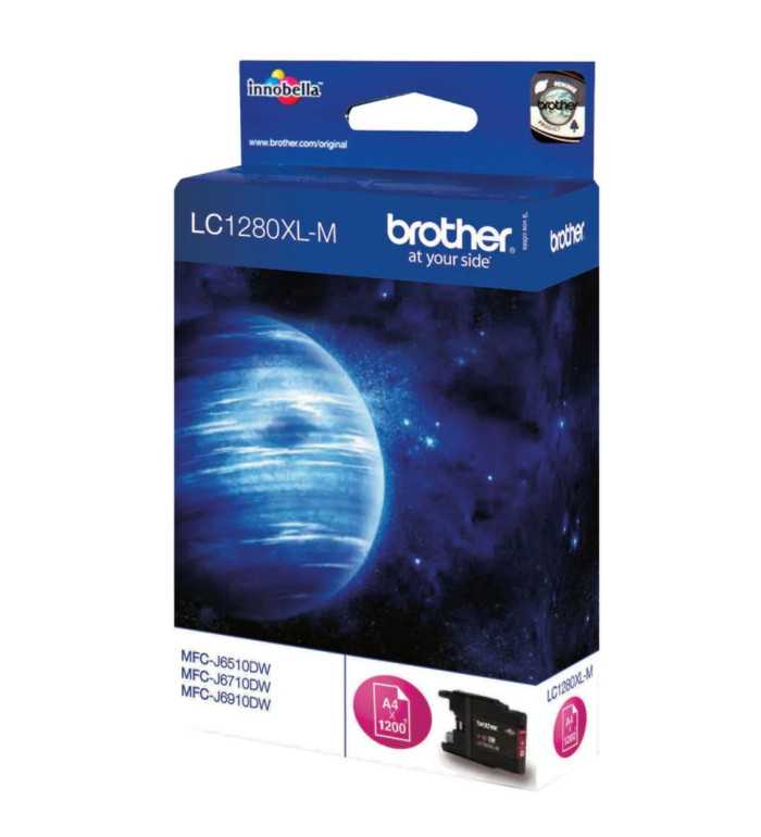 Brother LC1280XL-M Magenta Cartouche d'encre d'origine