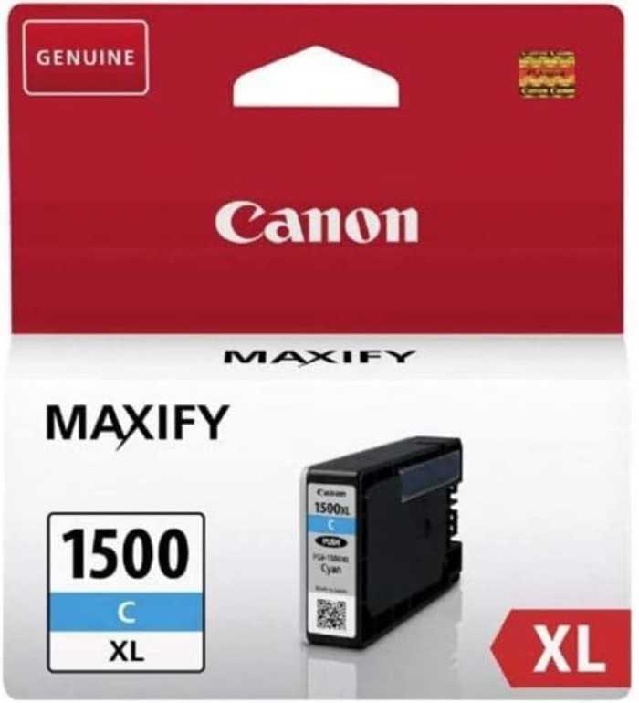 Canon PGI-1500XL-C Cyan Cartouche d'encre d'origine