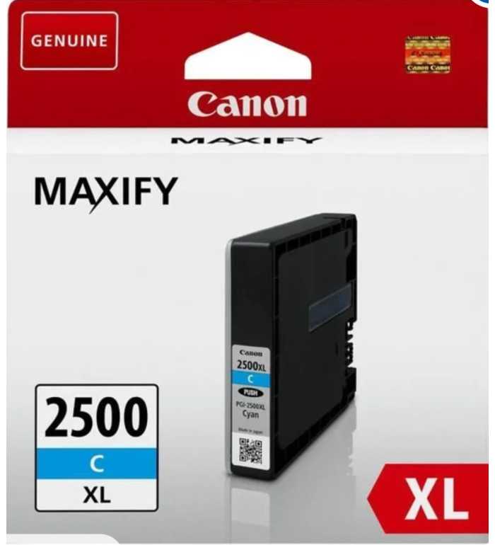 Canon PGI-2500XL-C Cyan Cartouche d'encre d'origine